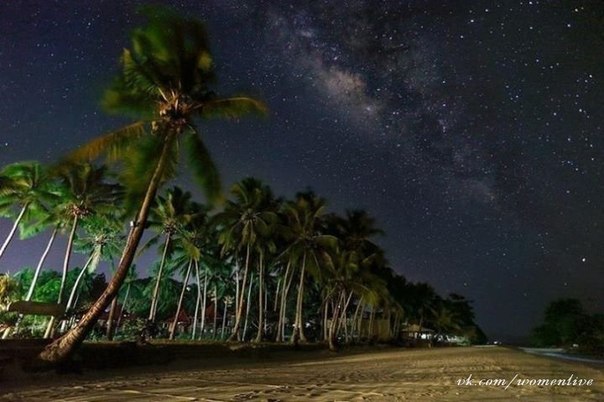 Ночь на острове Боракай, Филиппины