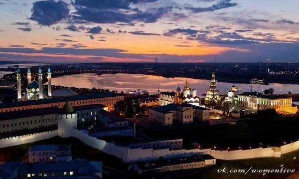 Вечерняя Казань, Россия