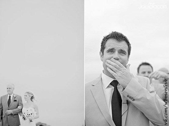 Женихи впервые видят своих невест в день свадьбы