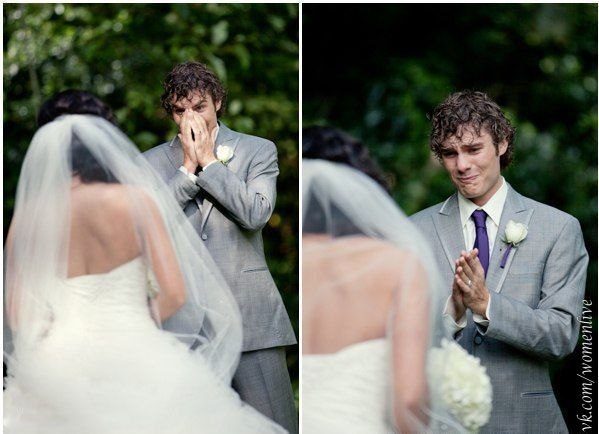 Женихи впервые видят своих невест в день свадьбы