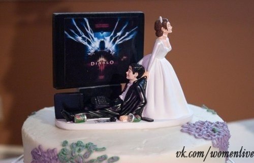 Правильный свадебный торт
