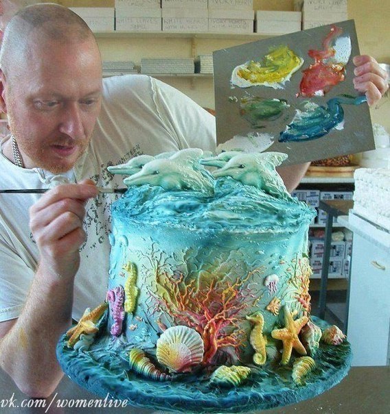 David Cakes и его торт