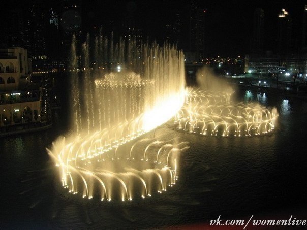 Фонтан Дубай – самый большой фонтан в мире!