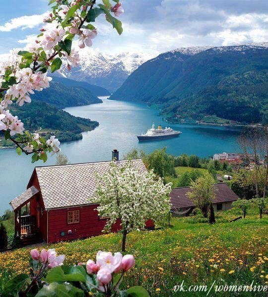 Норвегия. Красота да и только.