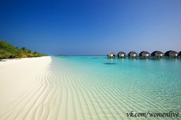 Мальдивы - рай на Земле.