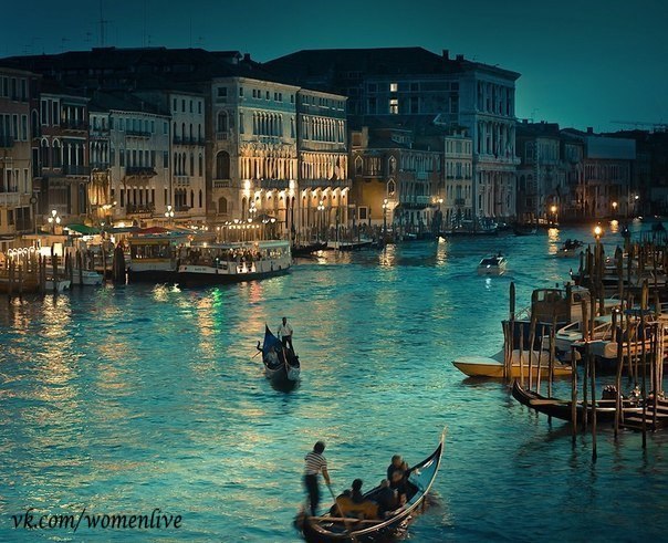 Вечерняя Венеция, Италия