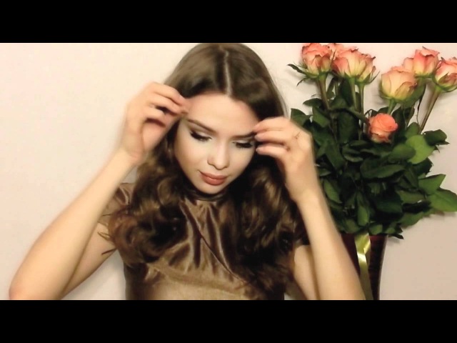 MW Jessica Alba summer makeup tutorial Вечерний летний макияж маникюр