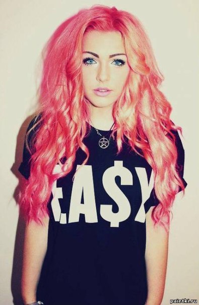 pink hairstyle~