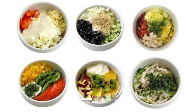 Быстро и вкусно: 6 самых полезных и простых салатов 