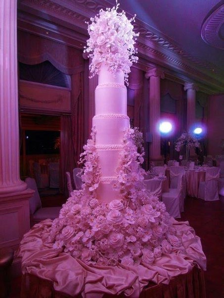 Как вам такой свадебный тортик?