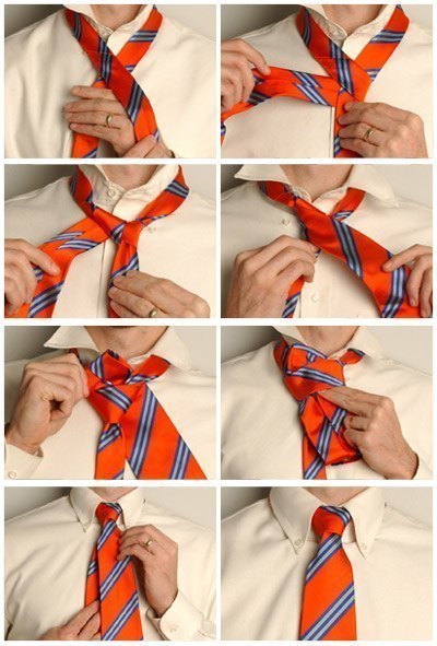 Как завязать галстук.