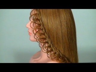 Видео уроки : прически на длинные волосы!