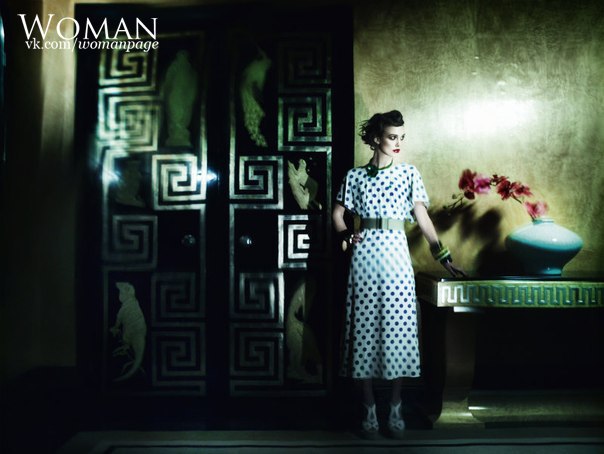 Кира Найтли (Keira Knightley) для Vogue UK. Фотограф Марио Тестино (Mario Testino)