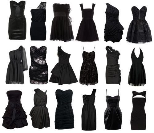 Маленькое черное платье...