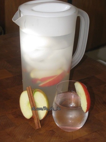 Яблочная вода с корицей - природный ускоритель метаболизма! 