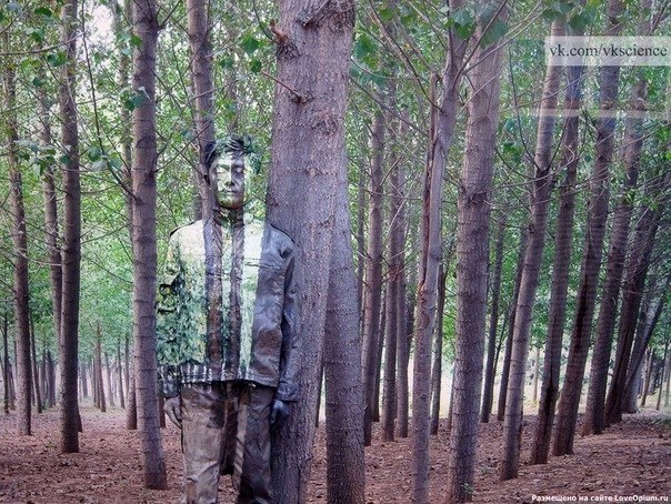 Китайский художник воплотил идею человека-невидимки :) смотри всю статью на imurmur.ru/post/102-chelovek-nevidimka