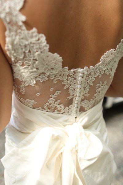 Кружева и свадебное платье