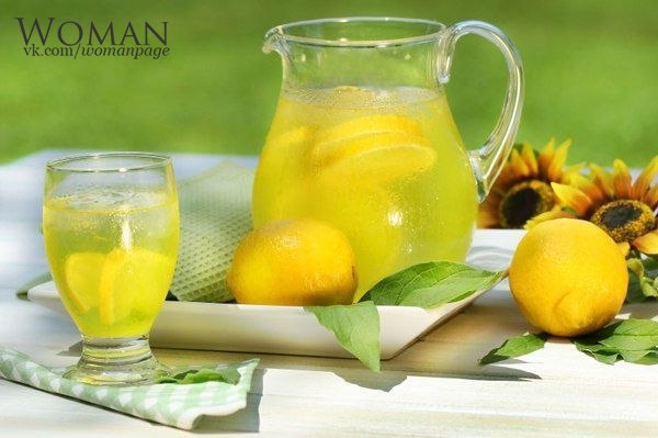 5 рецептов домашнего лимонада.