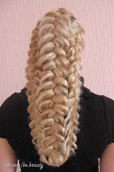Сногсшибательная прическа для длинных волос